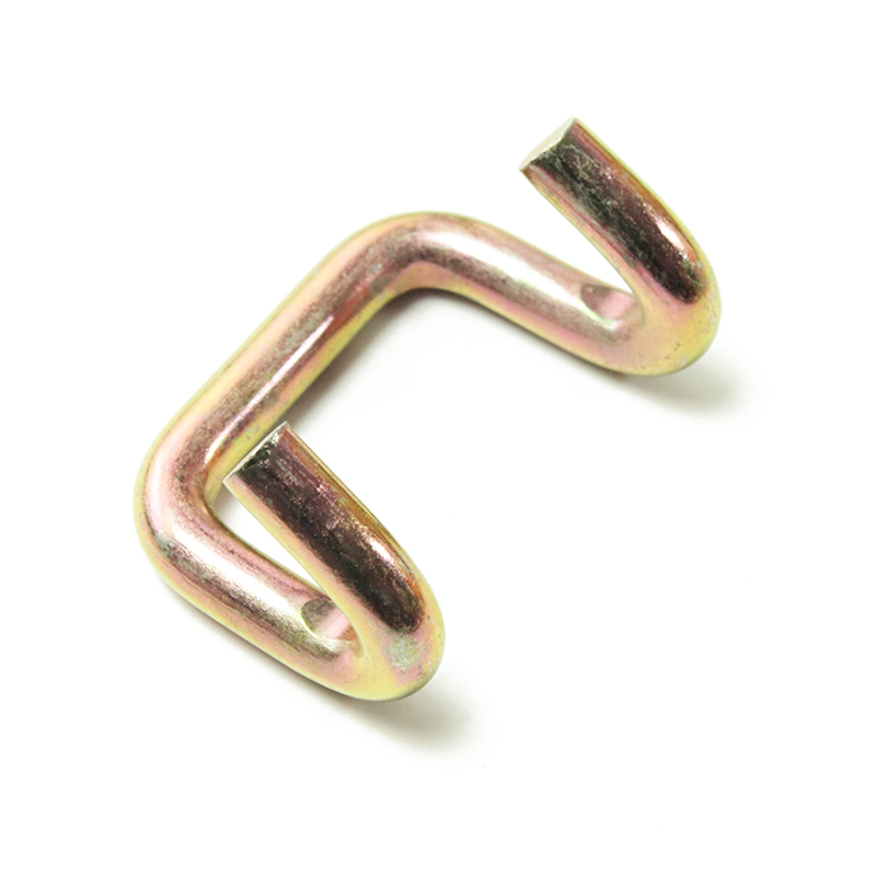 2 inç 5t sarı çinko pençe u kargo kiriş kayışı için kanca