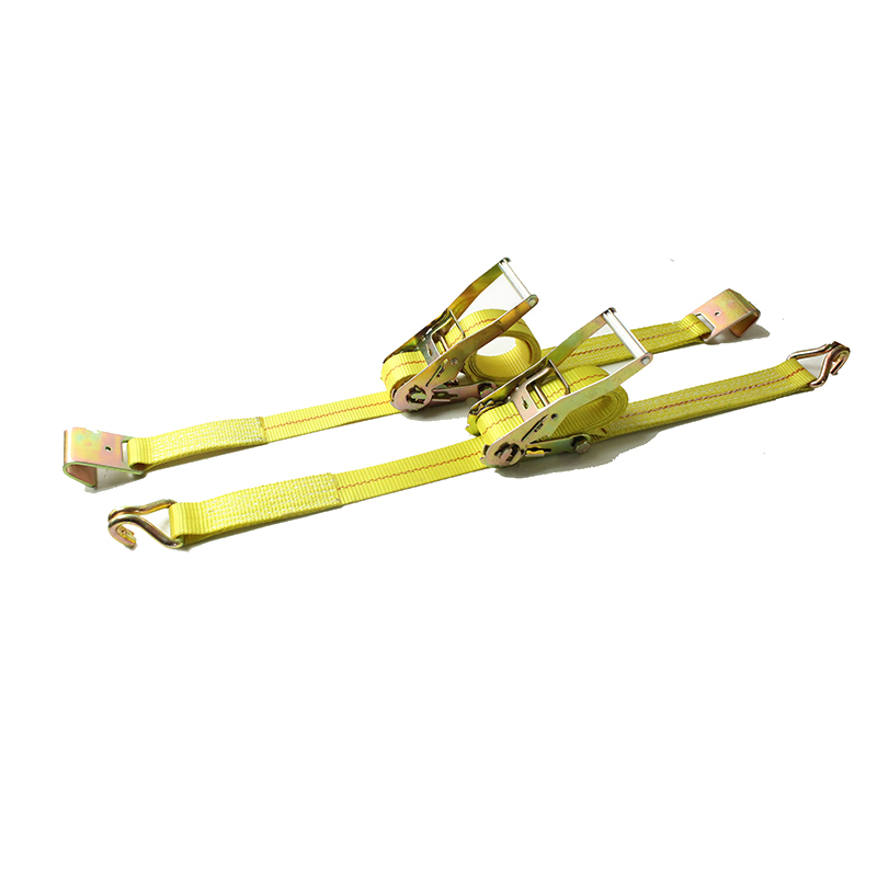 2 inç 50mm*5T 11000lbs Düz kanca bağ aşağı kayış cırcır tiedown