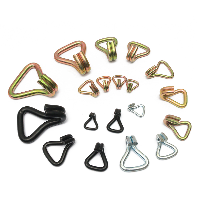 3 inç 10ton sarı çinko kaplama çift j kanca ağır hizmet tel çift j kancası