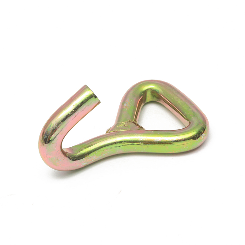 1.5 inç 3t sarı çinko kaplama j kanca metal tek j kancası