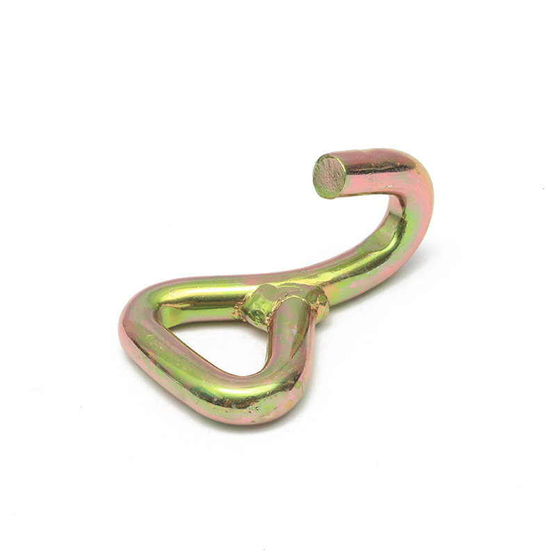 1.5 inç 3t sarı çinko kaplama j kanca metal tek j kancası