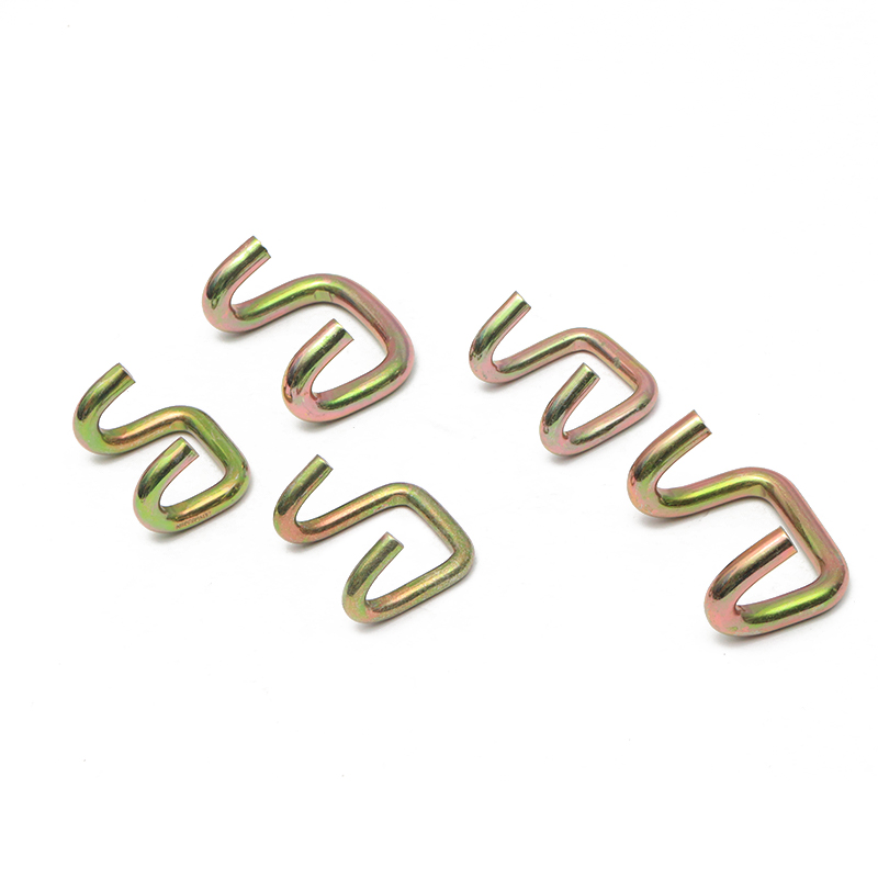 2 inç 5t sarı çinko pençe u kargo kiriş kayışı için kanca