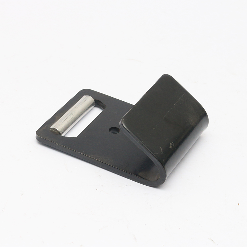 2 inç siyah e-kaplama metal düz j kancası